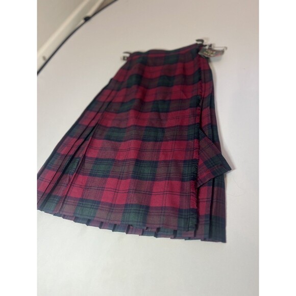 Vintage O’Neil of Dublin Wool Tartan Kilt Skirt | Made in Ireland | 28” Waist - Picture 8 of 12